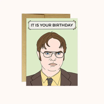 DWIGHT BIRTHDAY CARD - BIRTHDAY CARD