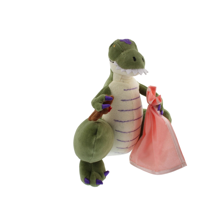 MerryMakers How Do Dinosaurs Say Good Night? Plush Doll, 14-Inch