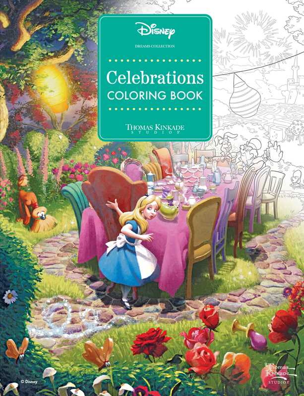 Disney Dreams Collection: Celebrations Coloring Book