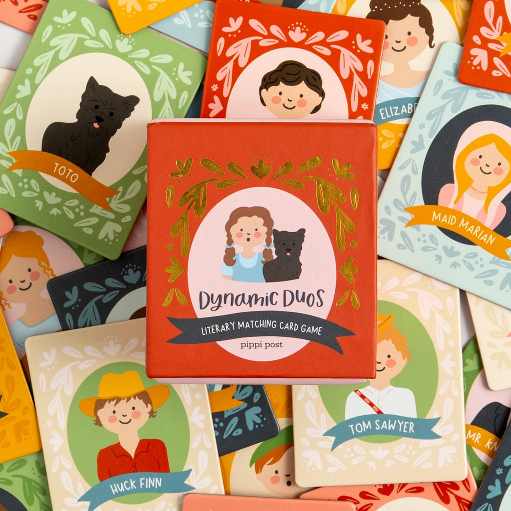 Dynamic Duos - Literary Matching Memory Card Game