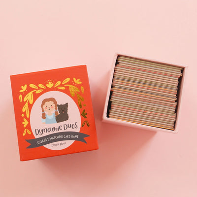 Dynamic Duos - Literary Matching Memory Card Game