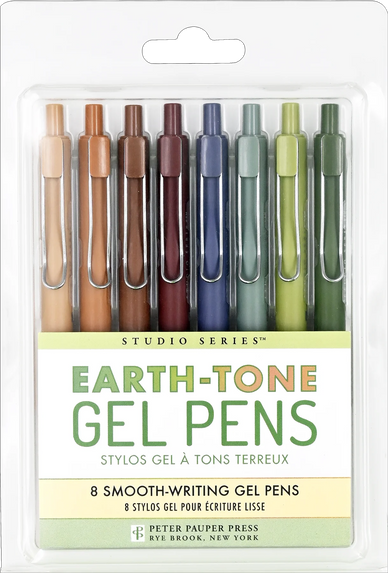 EARTH-TONE GEL PENS