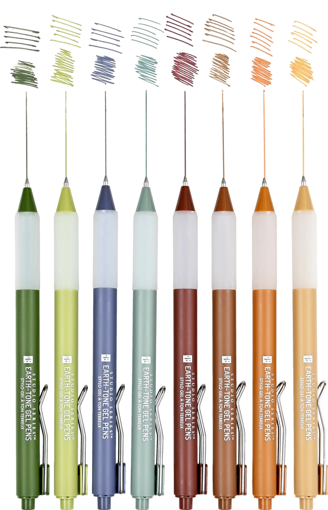 EARTH-TONE GEL PENS