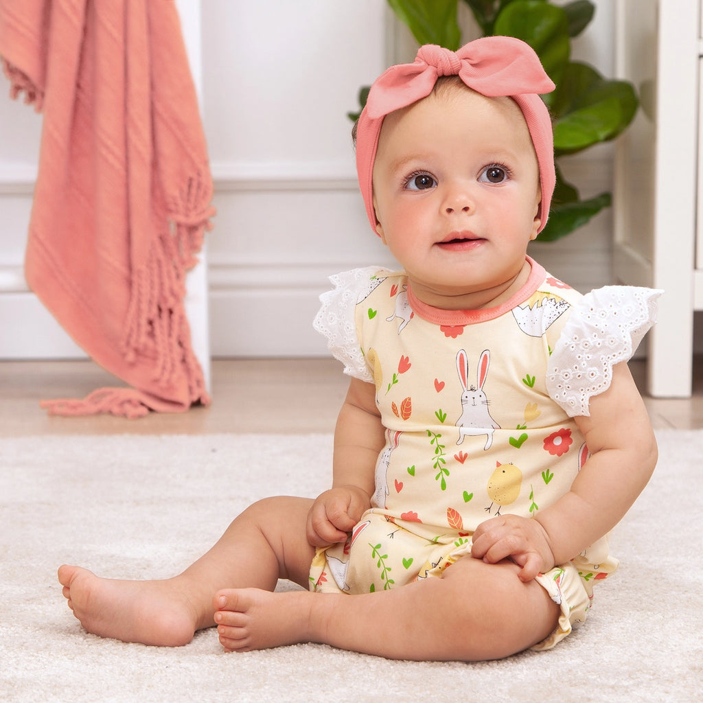 EASTER PEEPS BAMBOO ROMPER