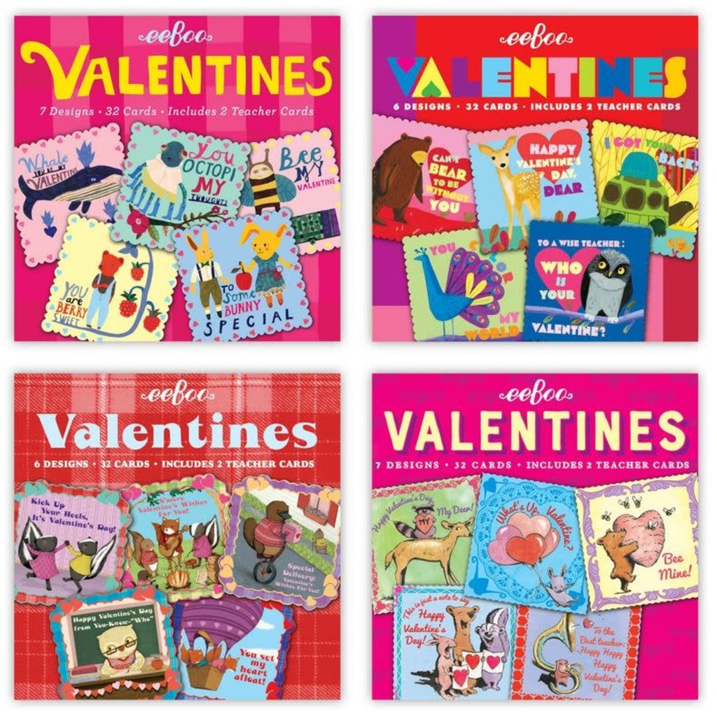 EeBoo Valentines Day Cards