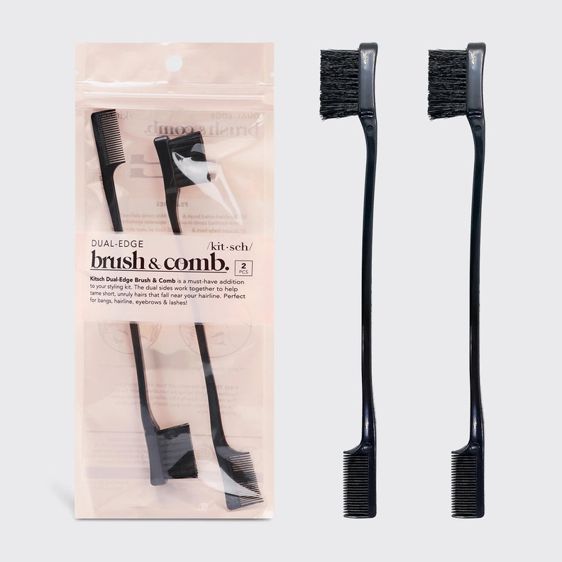 EDGE BRUSH & COMB 2PC