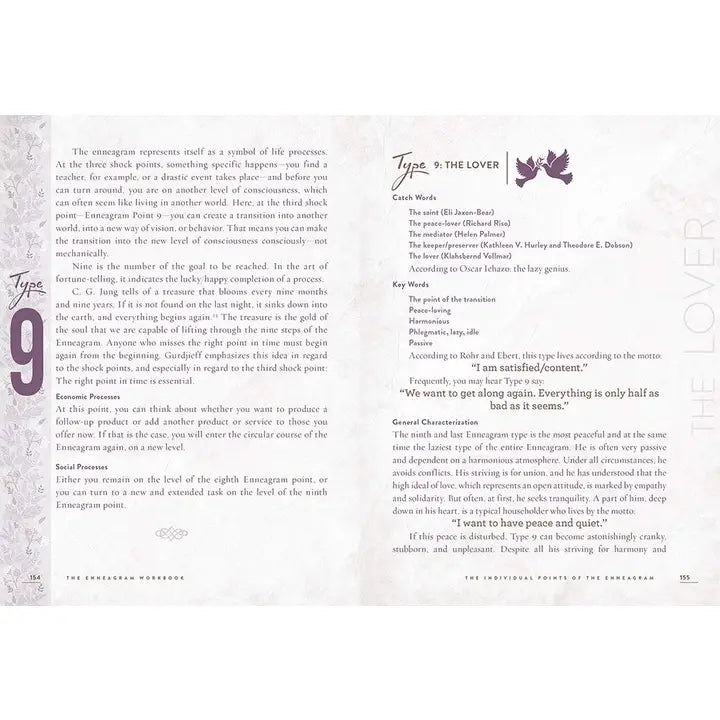 ENNEAGRAM WORKBOOK BY KLAUS VOLLMAR
