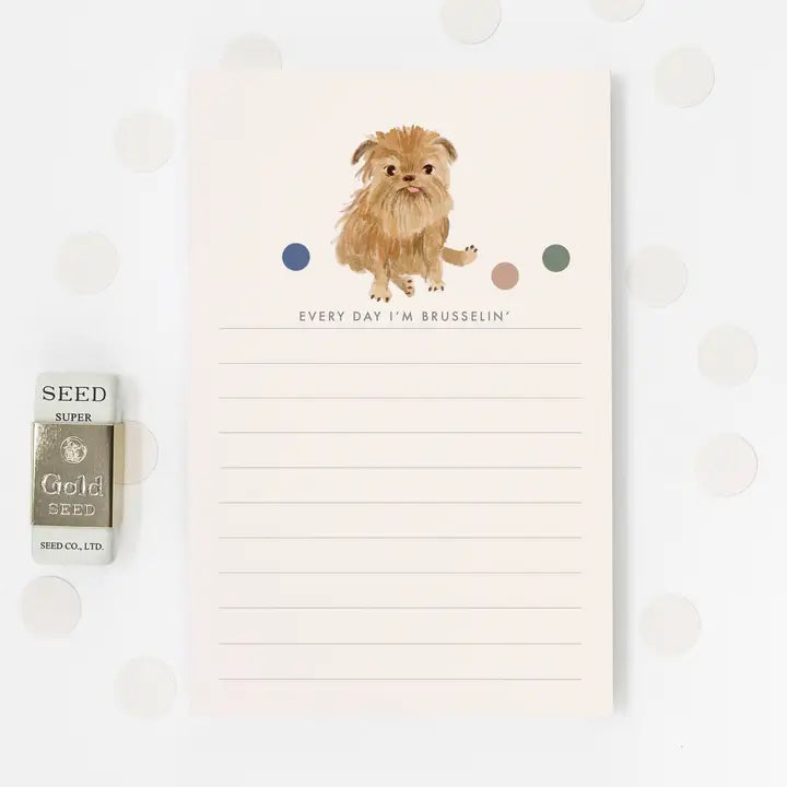 EVERY DAY I'M BRUSSELIN' NOTEPAD