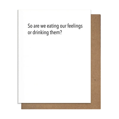 EATING FEELINGS - FRIENDSHIP CARDS