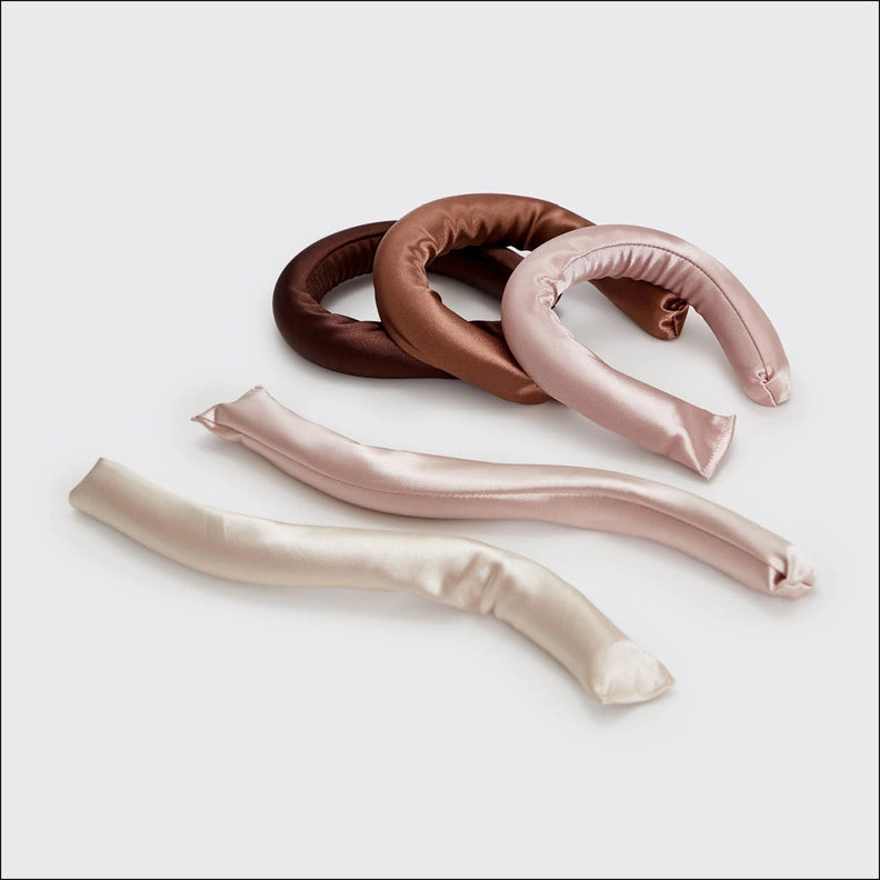 SATIN WRAPPED FLEXI RODS - 6PC SET