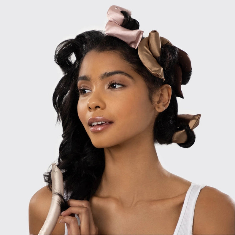 SATIN WRAPPED FLEXI RODS - 6PC SET