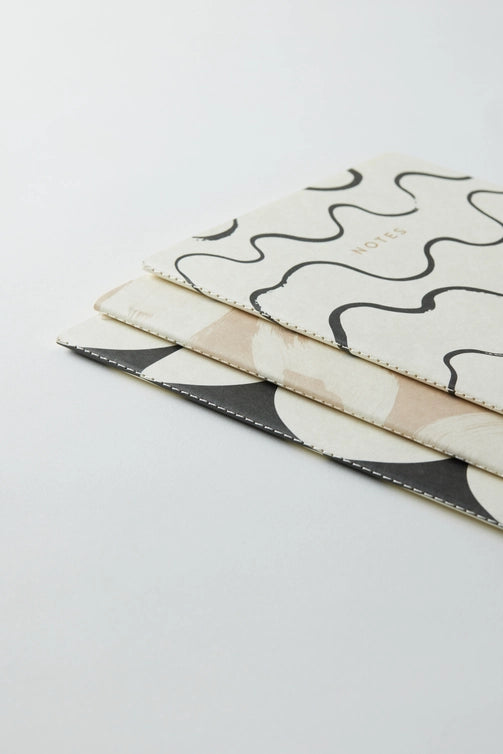 FLEX NOTEBOOKS WITH SADDLE STITCH SPINE