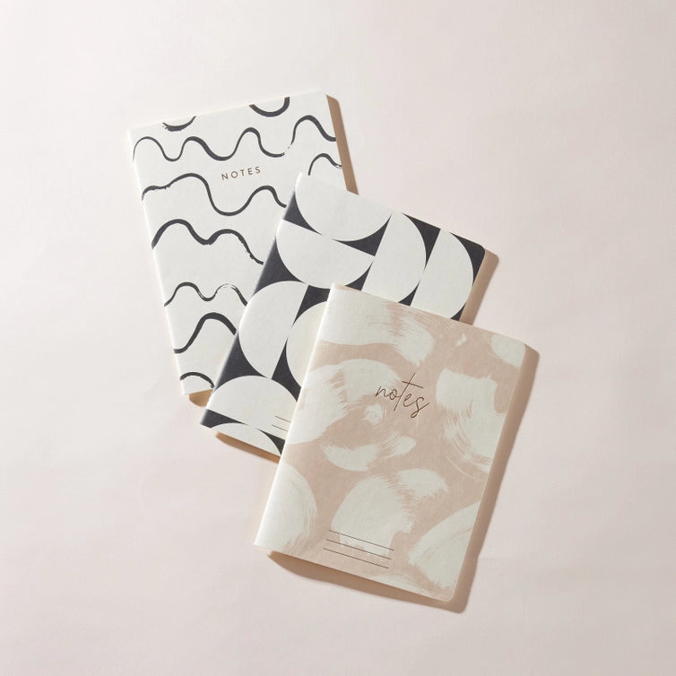 FLEX NOTEBOOKS WITH SADDLE STITCH SPINE
