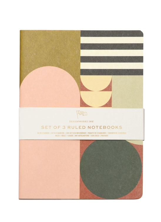 FLEX NOTEBOOKS WITH SADDLE STITCH SPINE