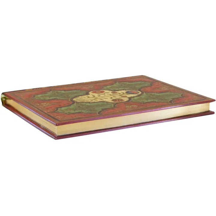 Floral Parchment Journal