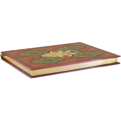 Floral Parchment Journal
