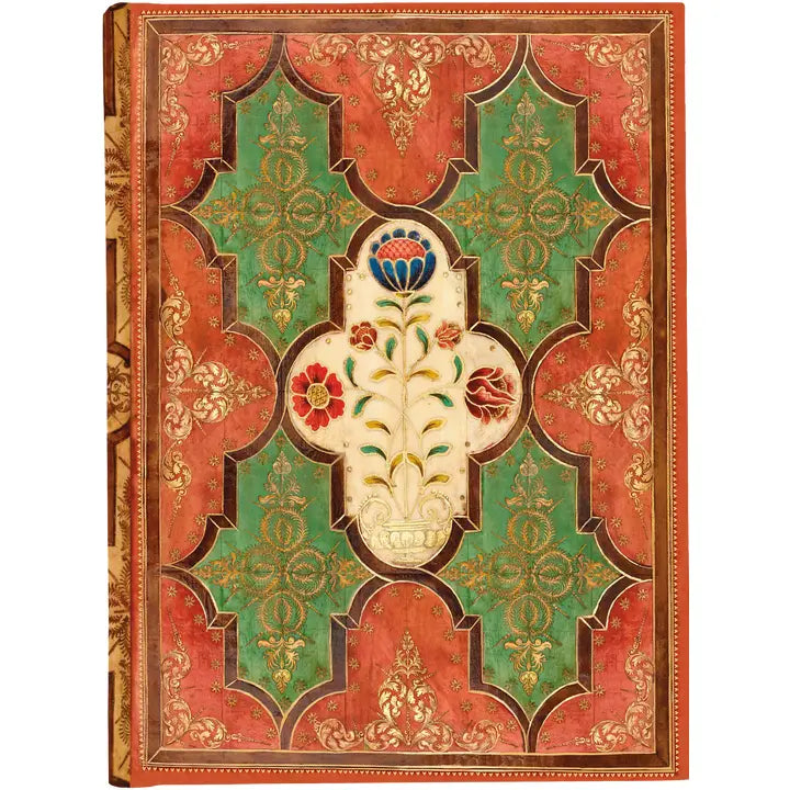 Floral Parchment Journal