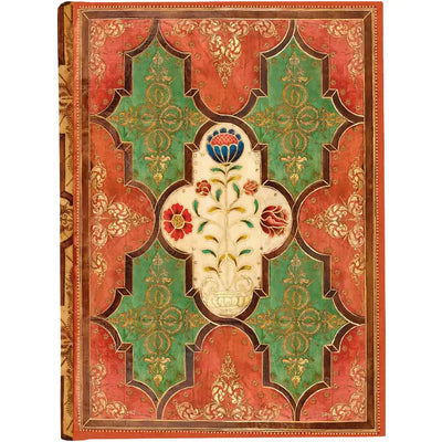 Floral Parchment Journal