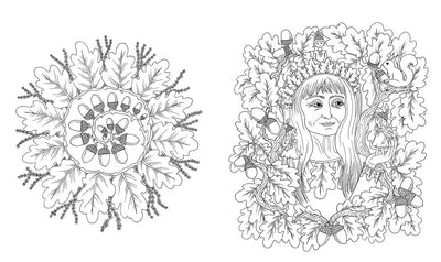 FLORA COLORING BOOK