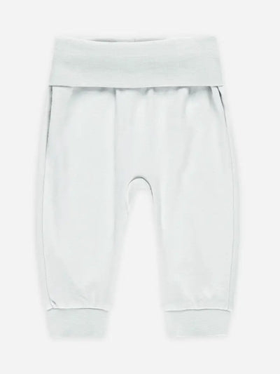 Rolled-Over Cotton Baby Pant