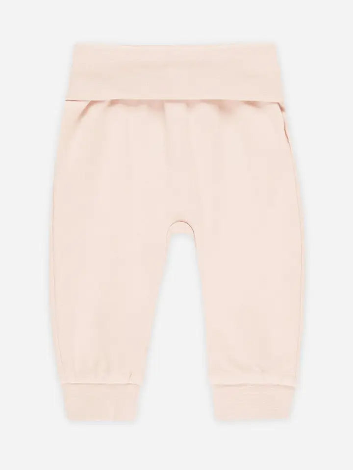 Rolled-Over Cotton Baby Pant
