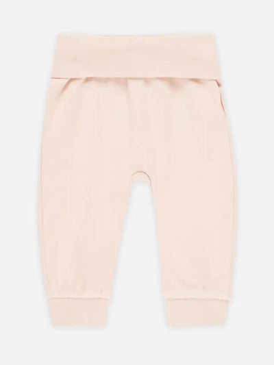 Rolled-Over Cotton Baby Pant
