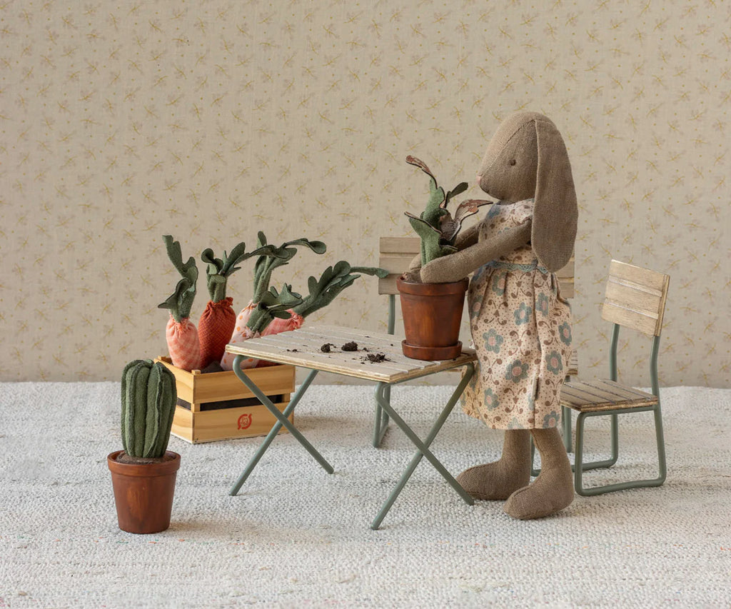 Planted Flower Pot - Miniature