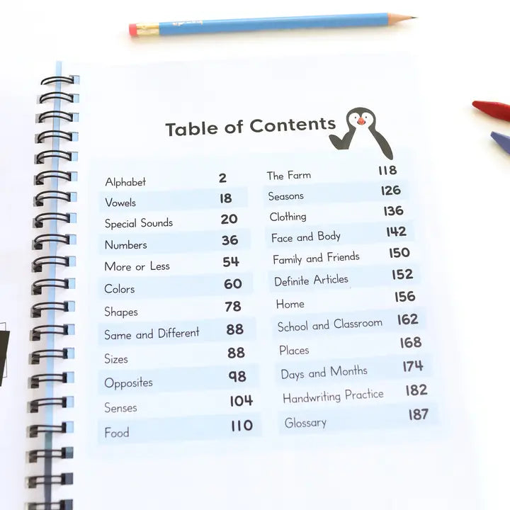 The French Workbook For Kids