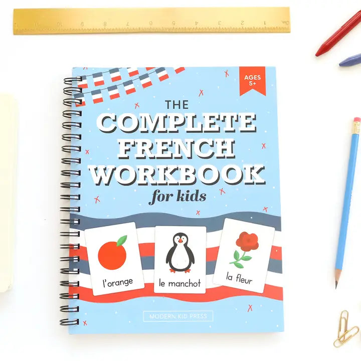 The French Workbook For Kids