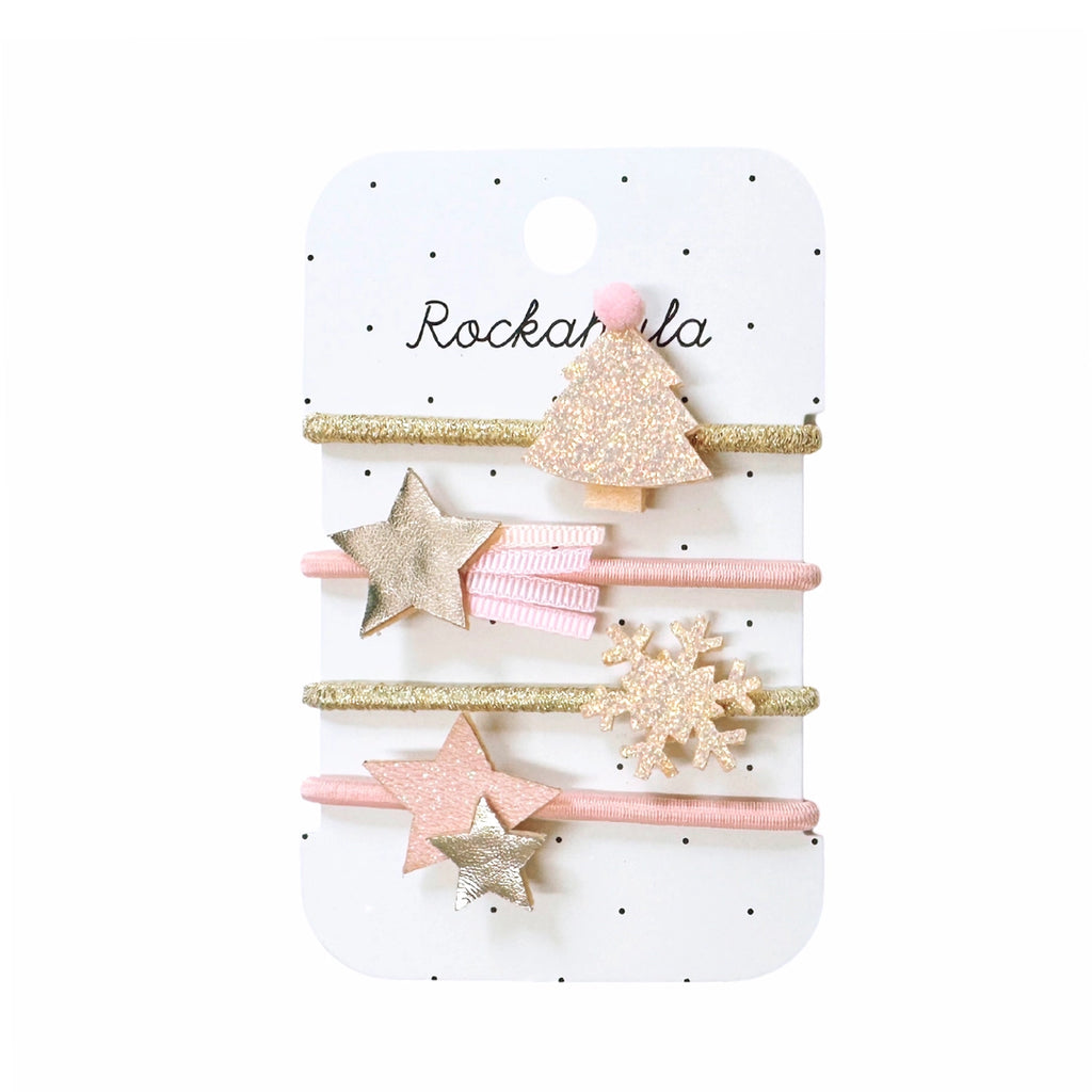 FROSTED SHIMMER XMAS TREE PONIES