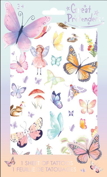 Float Like a Butterfly Tattoos
