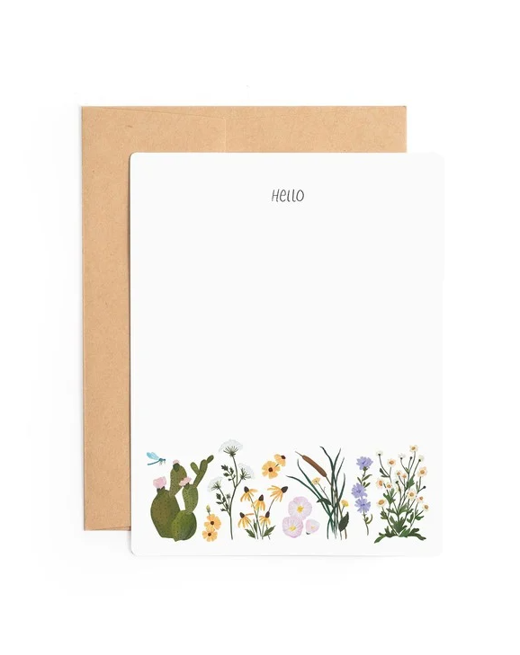 FLORA & FAUNA FLAT NOTE SET