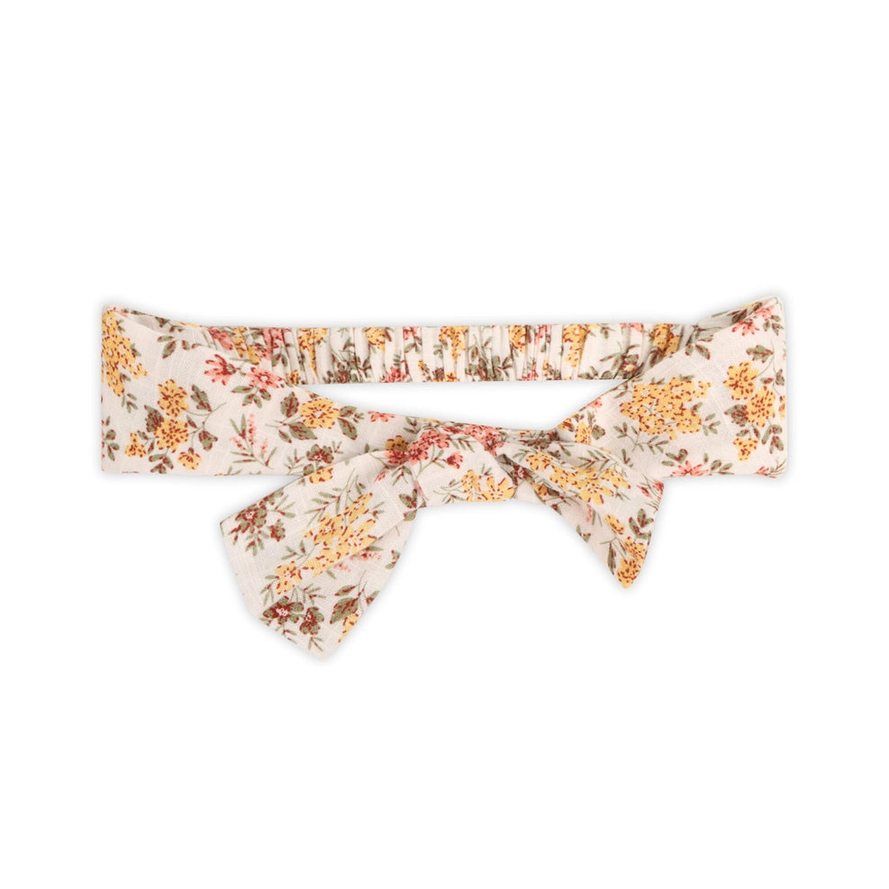 Florecita Floral Baby Romper & Headband Set - Organic Cotton