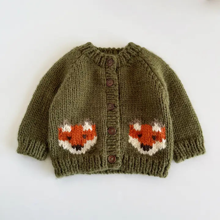 Knit Fox Cardigan