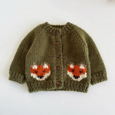 Knit Fox Cardigan