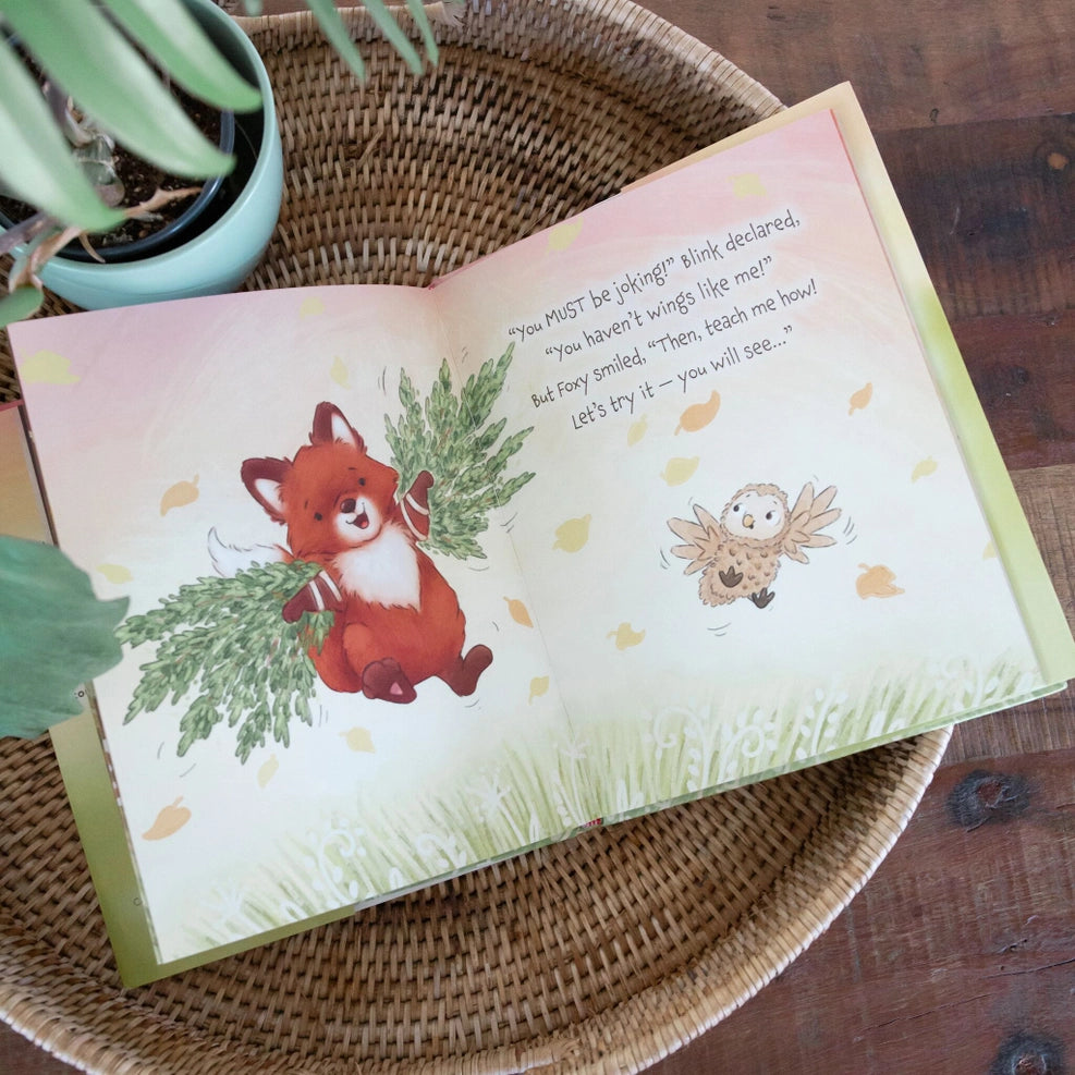 Foxy & Blink Flying Lesson Story Book