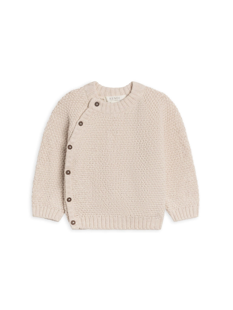 Frankie Seed Stitch Sweater Knit Kimono