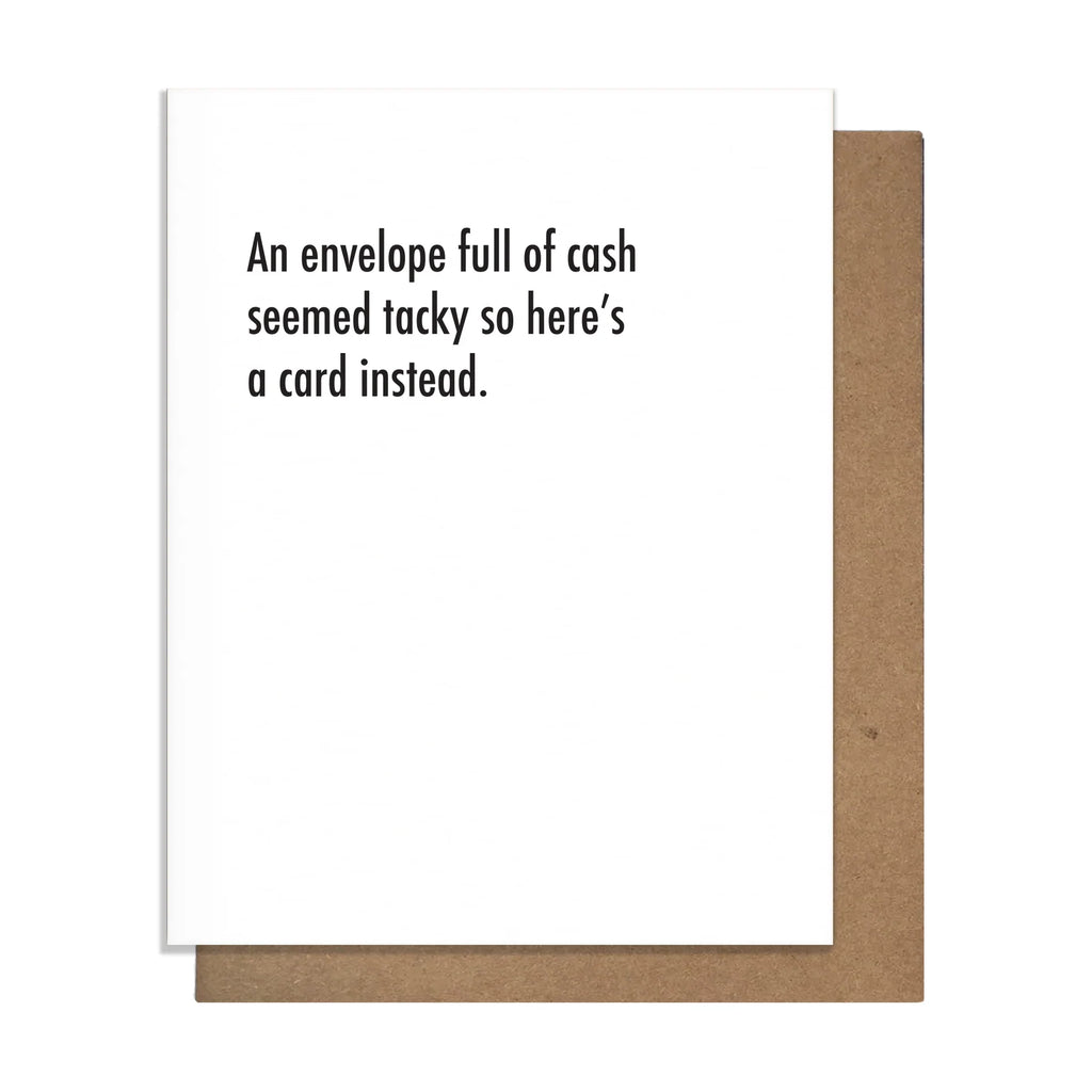 FULL OF CASH - BIRTHDAY CARD