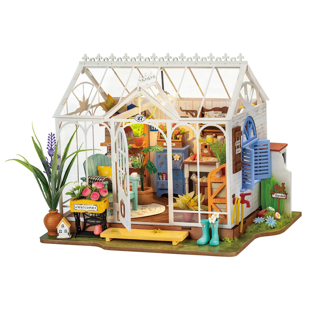 DIY MINIATURE HOUSE KIT:  DREAMY GARDEN HOUSE