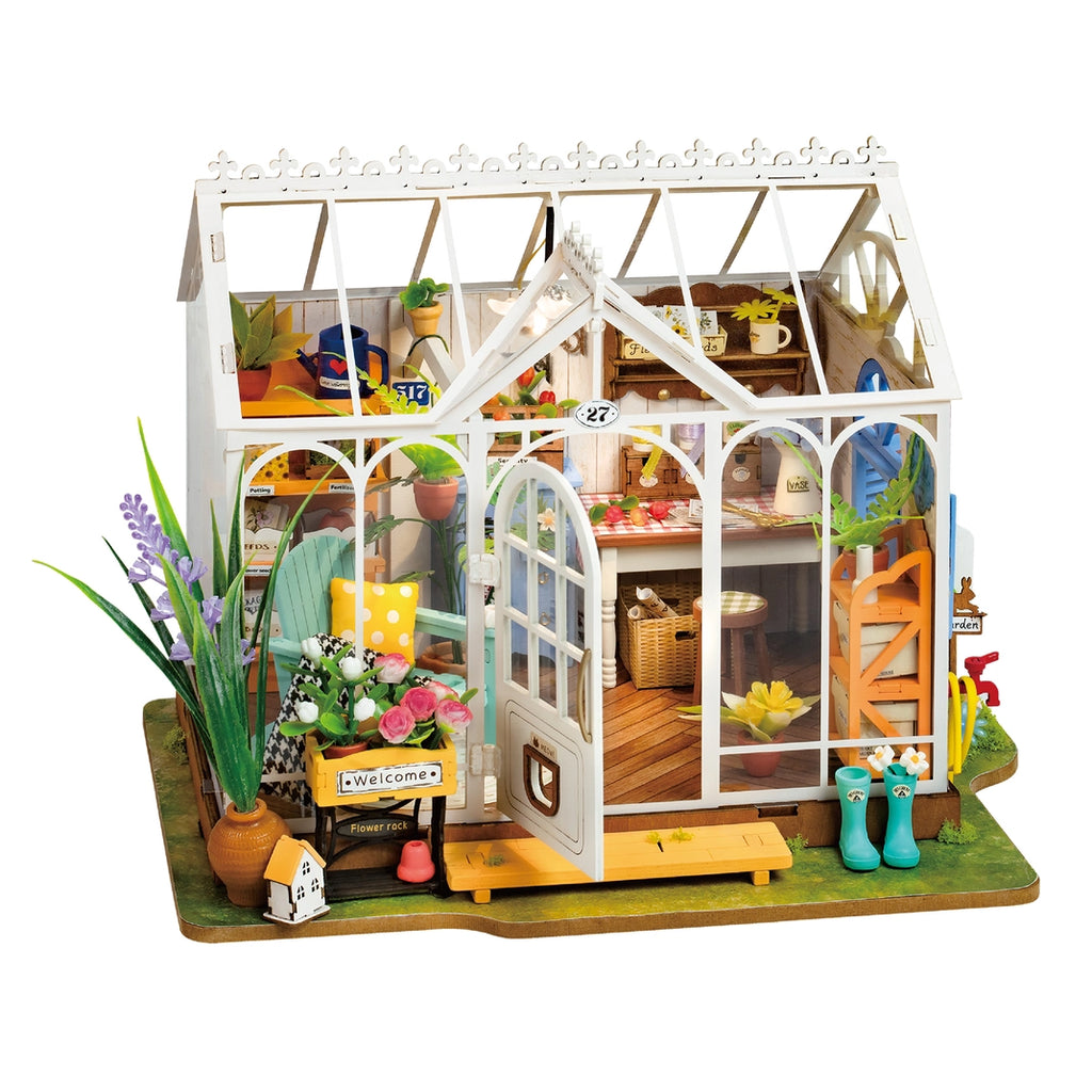DIY MINIATURE HOUSE KIT:  DREAMY GARDEN HOUSE