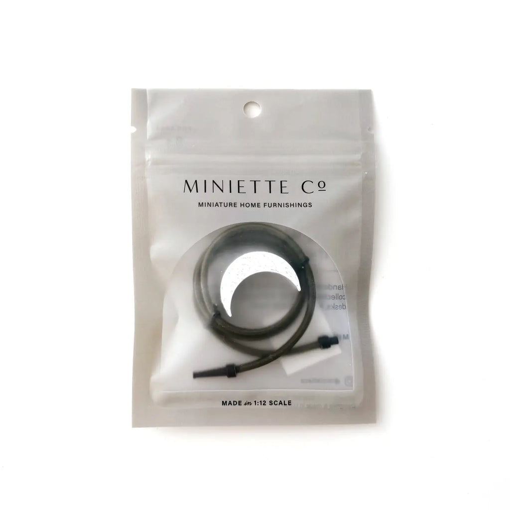 Miniature Garden Hose & Wall Hanger