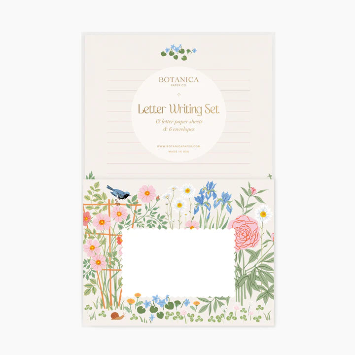 GARDEN / LETTER WRITING SET