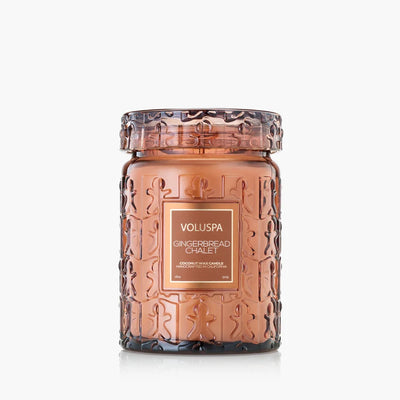 Voluspa Gingerbread Chalet Large Jar Candle 18oz