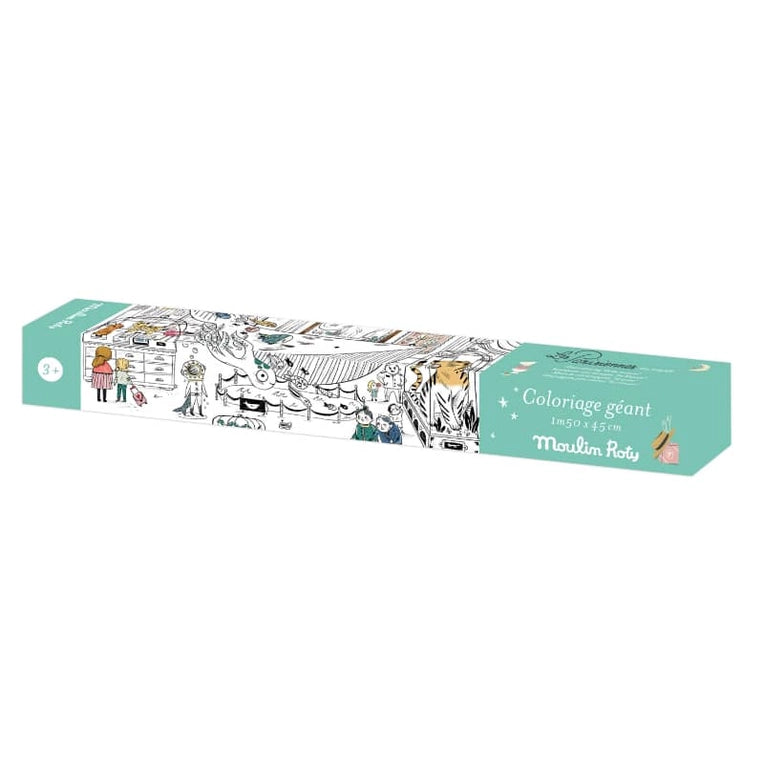 GIANT COLORING POSTER THE PARISIENNES