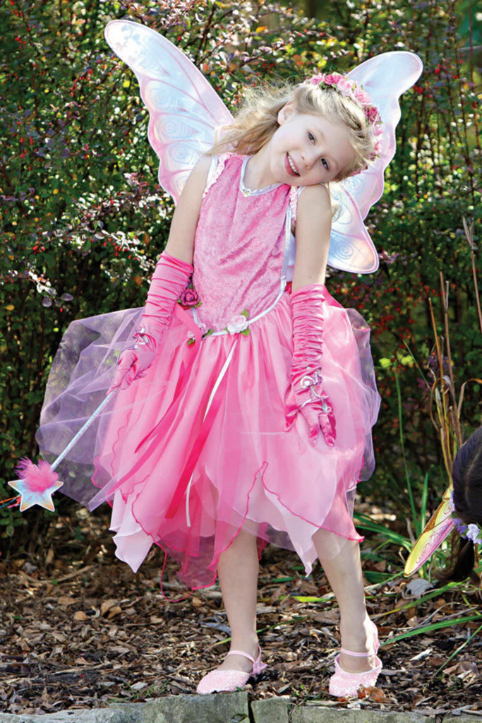 GLITTER RAINBOW WINGS, MULTI/ FUCHSIA