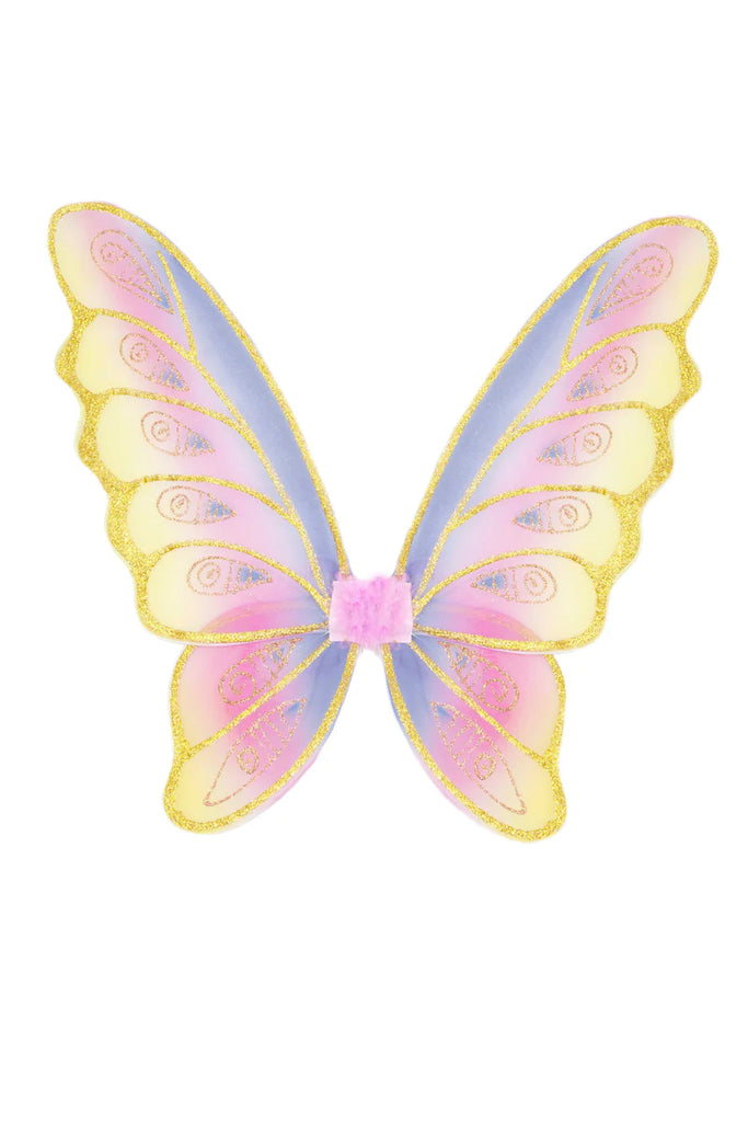 GLITTER RAINBOW WINGS, MULTI/GOLD