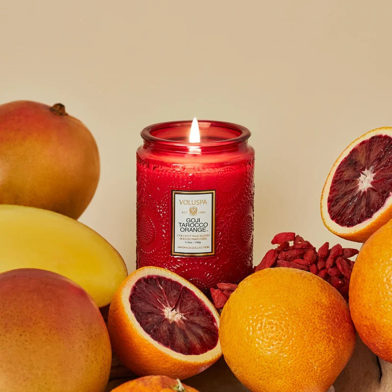 Voluspa Goji Tarocco Orange, Candle