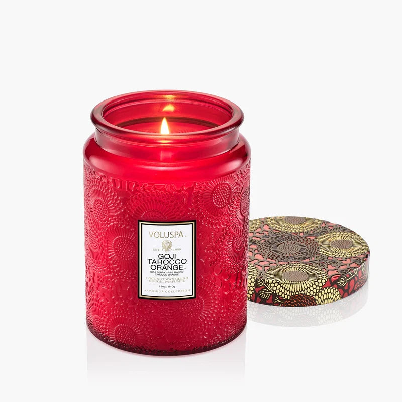 Voluspa Goji Tarocco Orange, Candle