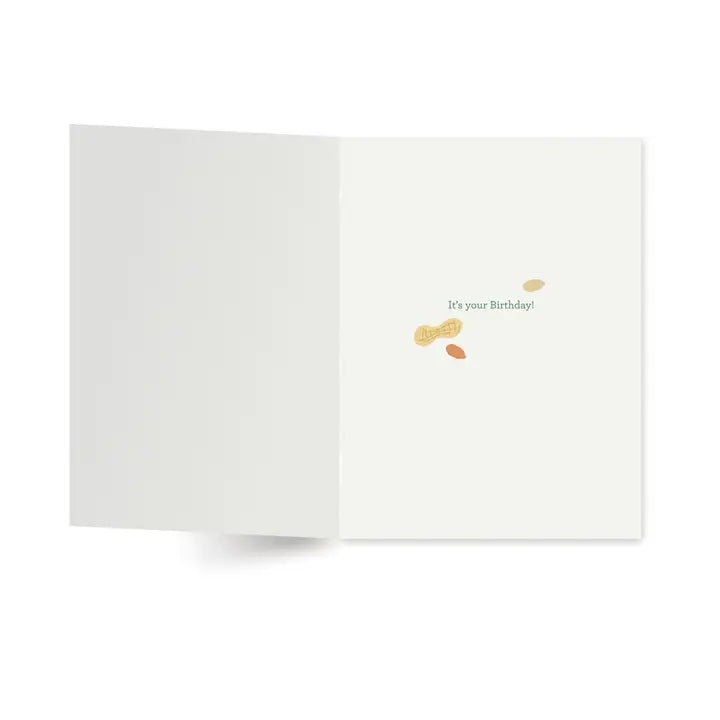 GO NUTS GREETING CARD