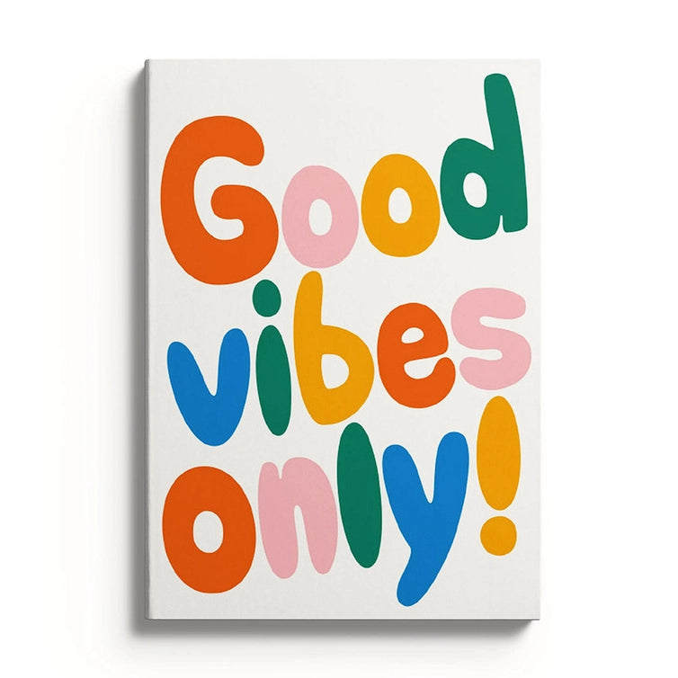 GOOD VIBES ONLY PERFECTBOUND NOTEBOOK